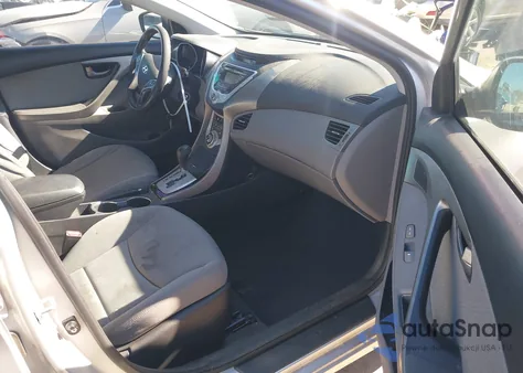 2012 Hyundai Elantra Gls (Ulsan Plant) from USA, damaged, VIN KMHDH4AE5CU272287